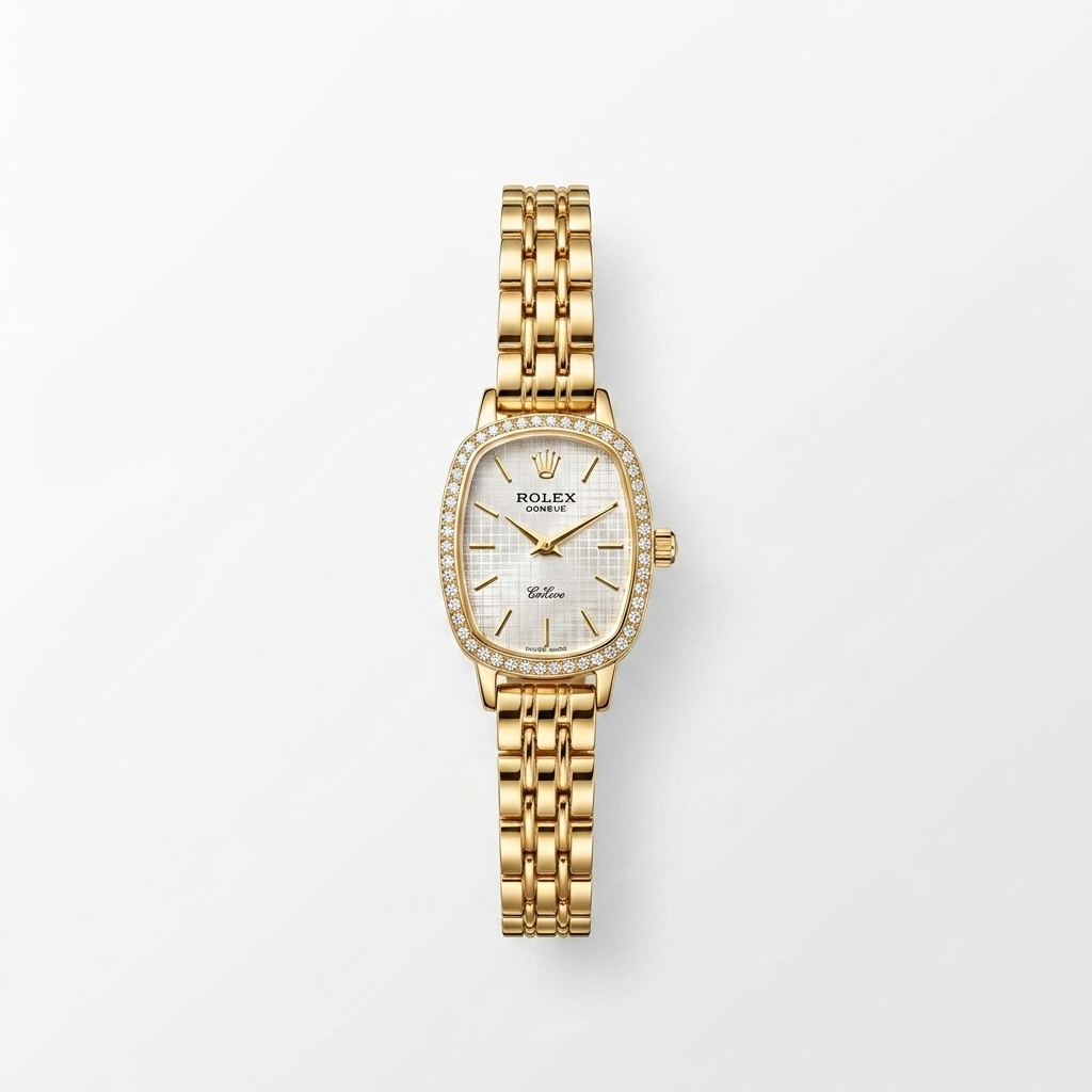 Vintage Oval Gold Watch