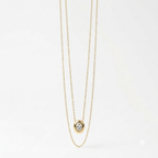 Aurelle Oval Pendant Necklace
