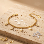 Marquise Charm Bracelet