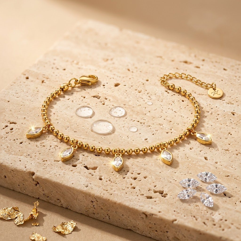 Marquise Charm Bracelet