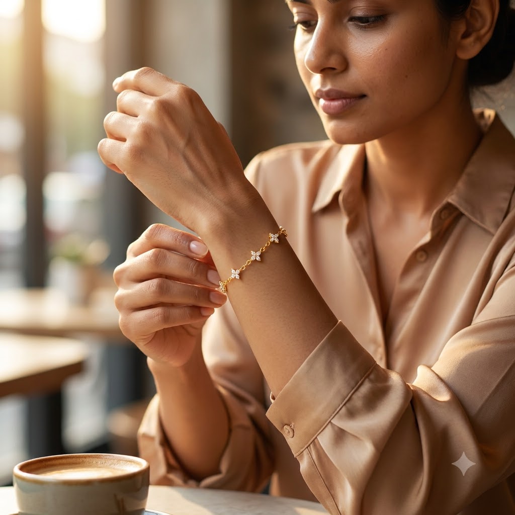 Floral Spark Bracelet