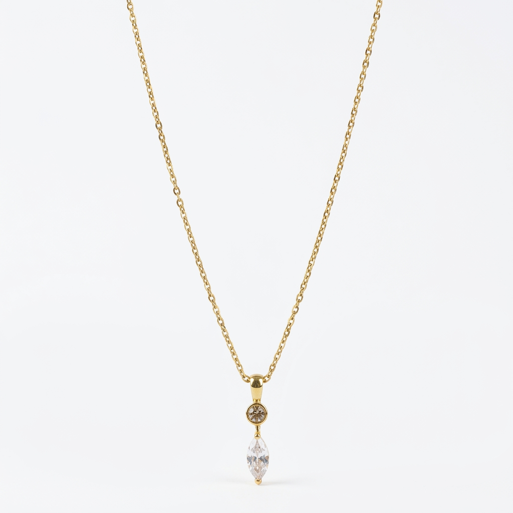 Elara Marquise Pendant Necklace