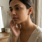 Gold-Tone Crystal Teardrop Earrings