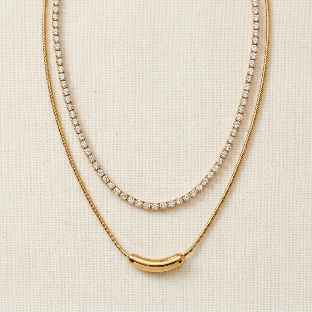 Luxe Dual Layer Necklace