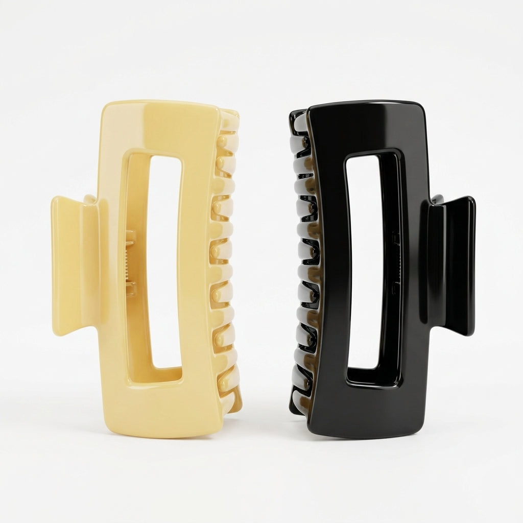 Unbreakable Rectangle Hair Claw Clip