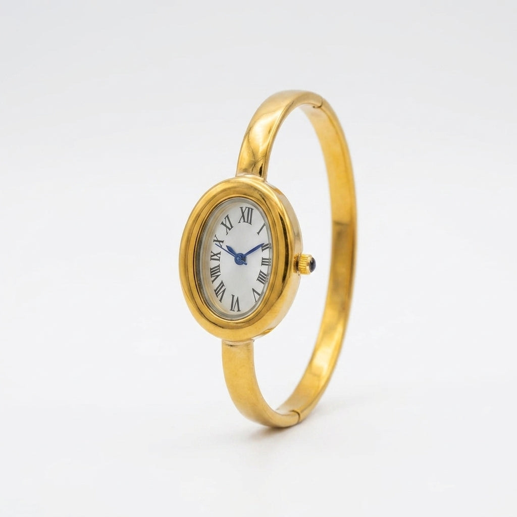 Classic Oval Bangle Watch