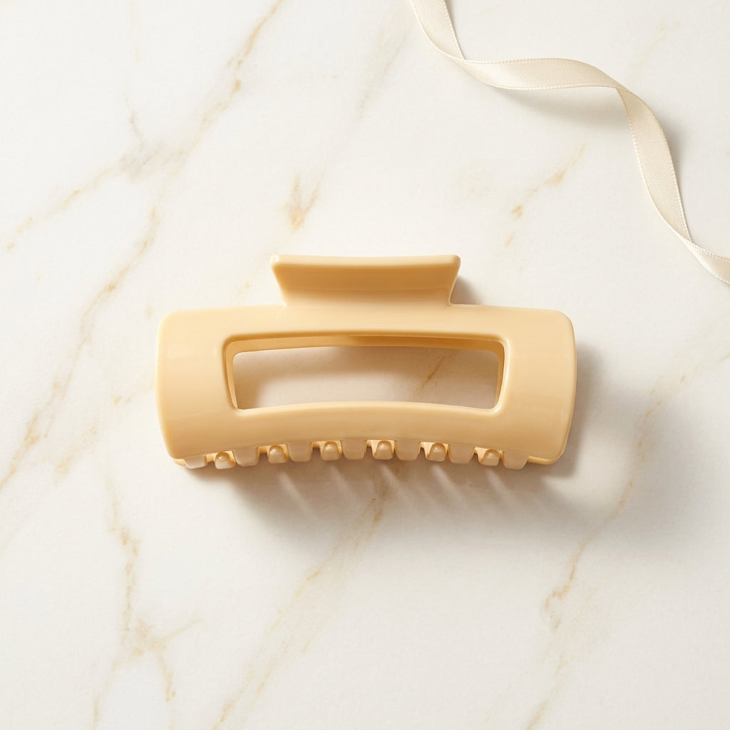 Unbreakable Rectangle Hair Claw Clip