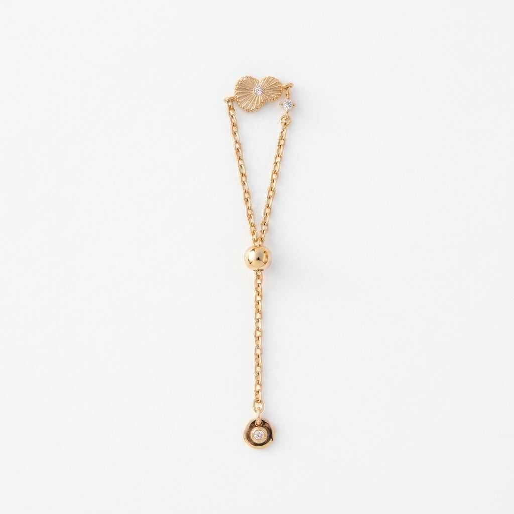 Aurora Baguette Adjustable Ring