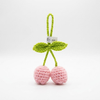 Handmade Cherry Bag Charm