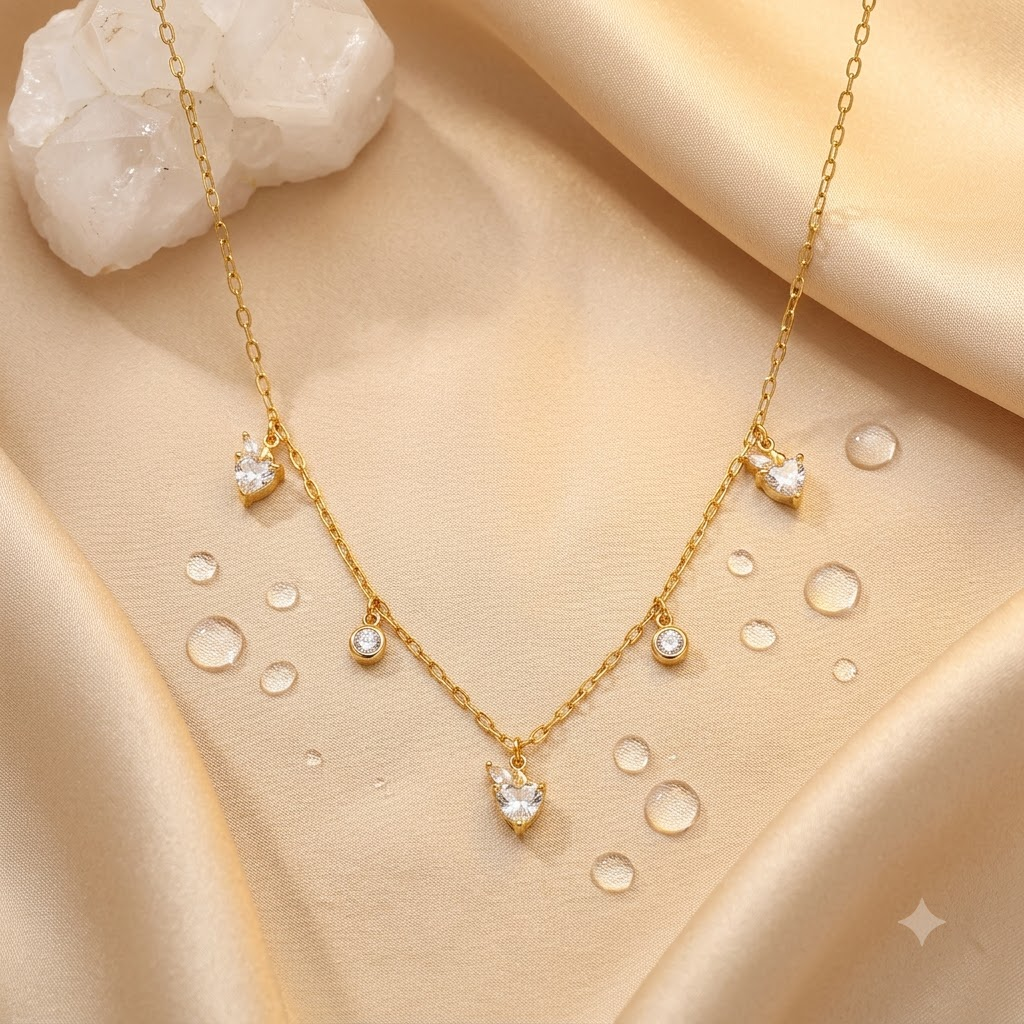 Cupid's Touch Charm Necklace