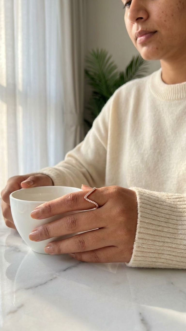 Nova Chevron Ring